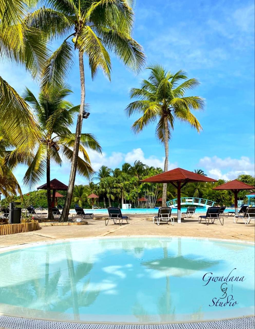 Acces Direct Plage, Vue Mer D'Exception, Les Gwada Studios, Village Vacances Sainte-Anne  Exterior photo